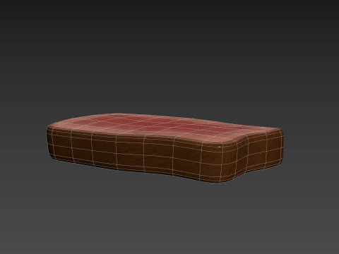 Steak Slice 3D Model
