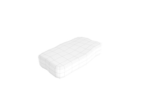 Steak Slice Model 3D