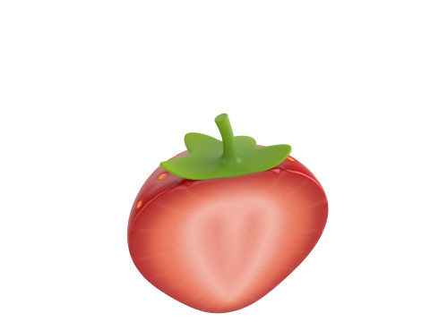 Strawberry Slice 3D Модель