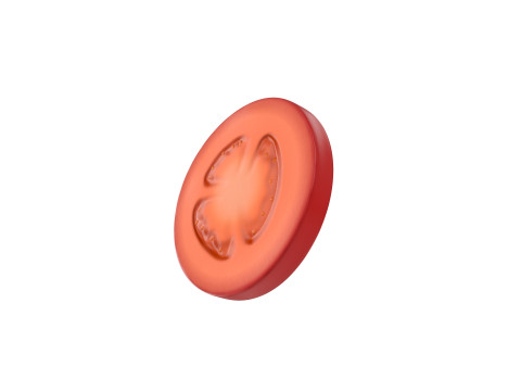 Tomato Slice 3D मॉडल