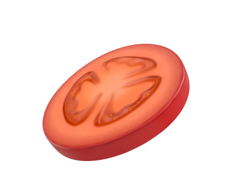 Tomato Slice 3D मॉडल