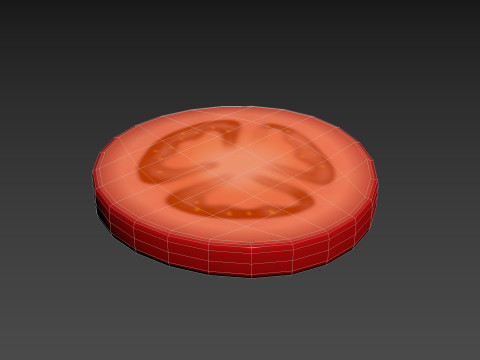 Tomato Slice 3D मॉडल