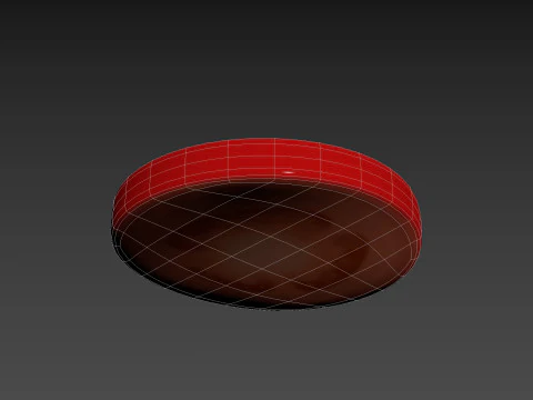 Irisan Tomat Model 3D