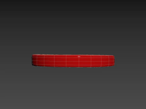 Irisan Tomat Model 3D