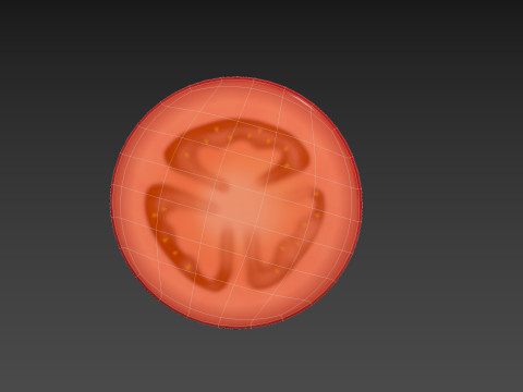 Tomato Slice 3D मॉडल
