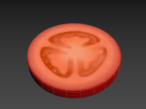 Tomato Slice 3D मॉडल