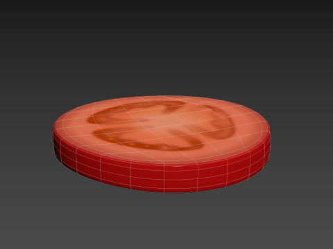Tomato Slice 3D मॉडल