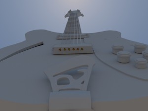 rickenbacker 360 mapleglo 3D Модель