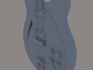 rickenbacker 360 mapleglo 3D Модель