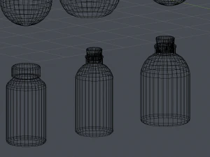 chemical glassware kit 3D Model