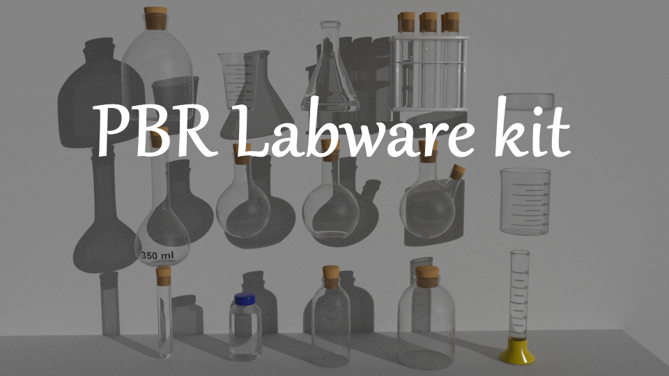 Free Pbr Conical Flask 3d Model In Medical Equipment 3dexport