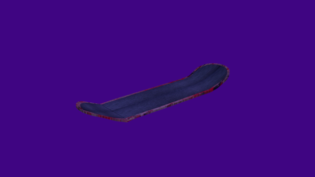 flying skateboard 3D Model .c4d .max .obj .3ds .fbx .stl .blend 