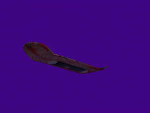 flying skateboard 3D Model