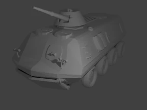 btr 60 Modello 3D