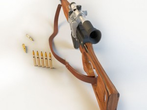 - sniper Model 3D