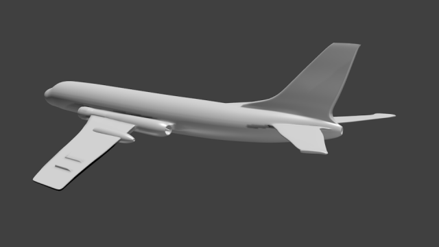plane 3D 模型 .c4d .max .obj .3ds .fbx .stl .blend