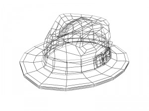fedora adventuring - indiana jones hat Model 3D