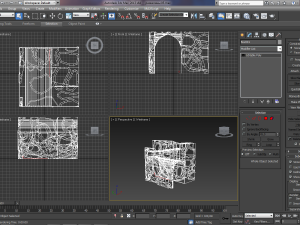 ruins castle 3D Model