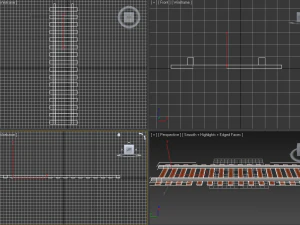 rail 3D Model