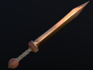 gladius 3D 모델