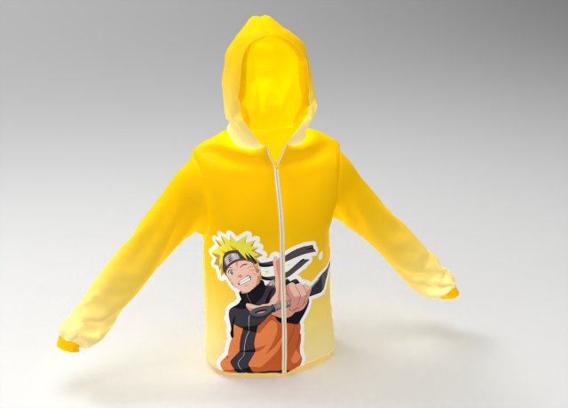 3d hoodie - 2 models Model 3D .c4d .max .obj .3ds .fbx .stl .blend 