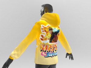 3d hoodie - 2 models Model 3D