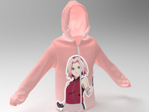 3d hoodie - 2 models 3D 모델