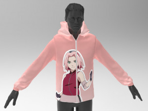 3d hoodie - 2 models Modèle 3D