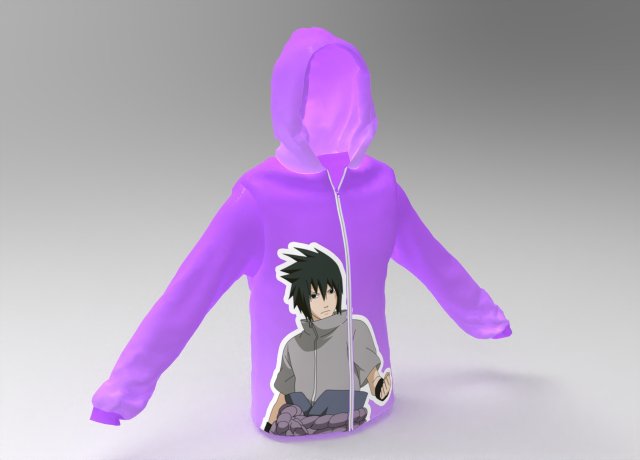 3d hoodie - 2 models 3D Model .c4d .max .obj .3ds .fbx .stl .blend 