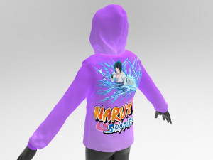 3d hoodie - 2 models 3D Model