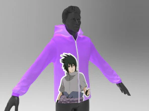 3d hoodie - 2 models 3D Model