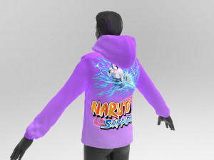 3d hoodie - 2 models 3D Model