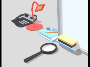 herramientas de oficina 14 modelos Modelo 3D