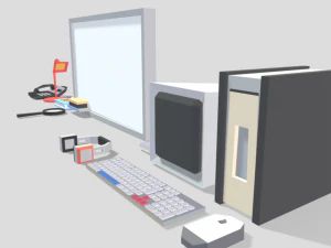 office tools 14 models 3D Model