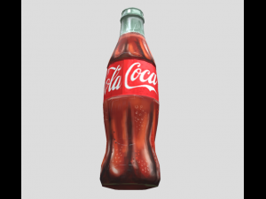 3d coca cola stylized 3D Модель