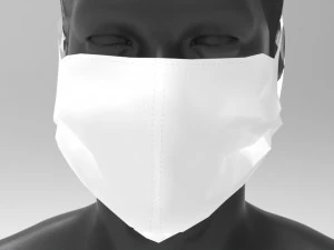 3D 逼真面具 3D 模型