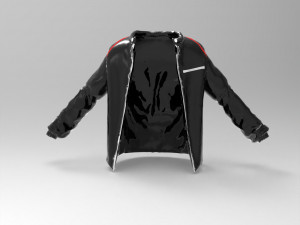 black jacket Model 3D