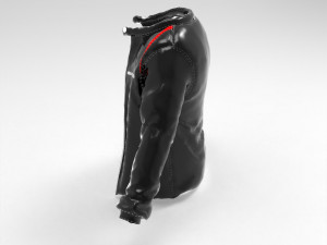 black jacket Model 3D