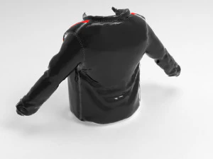 chaqueta negra Modelo 3D
