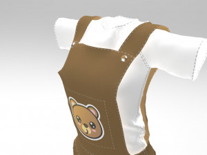 farm cute outfit 3D 모델