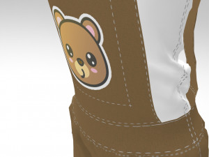 farm cute outfit 3D 模型