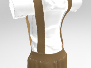 farm cute outfit 3D 模型
