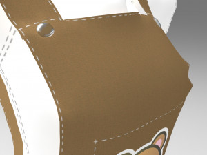 farm cute outfit 3D 模型