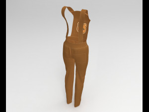 farm cute outfit 3D 模型