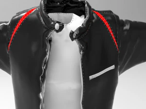 full set outfit- jacket- shirt- pant 3D Model