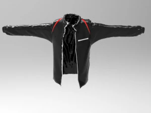 full set outfit- jacket- shirt- pant 3D Model
