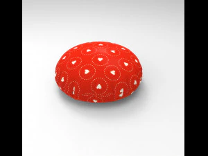 枕 - 4 モデル 3Dモデル