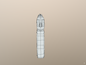 makarov low poly bbr Modello 3D