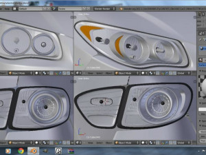elantra 2008 Model 3D