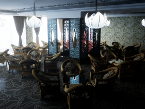 chinese restaurant 3D Model